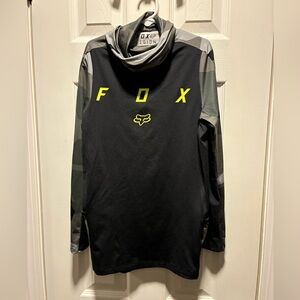 Fox Racing Legion Black and Gray Apparel Youth Medium New without tags